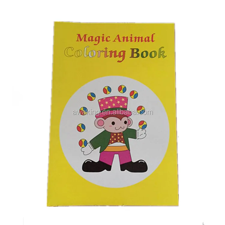 Детская волшебная раскраска Libros de мультяшная книга/комикс Добро пожаловать OEM ODM