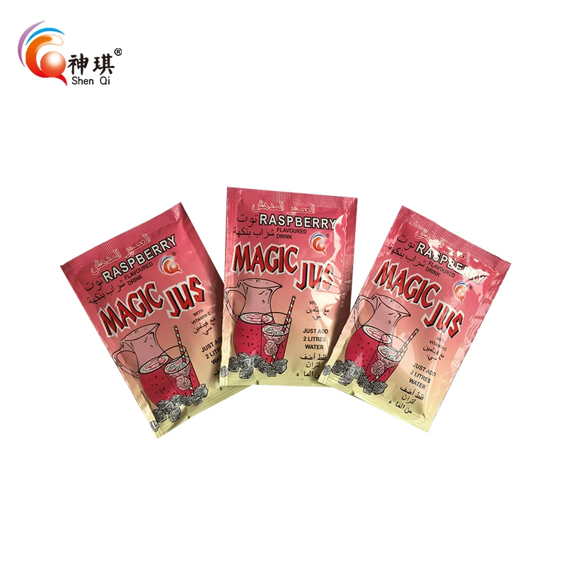 instant fruit flavored Concentrate juice drink powder 5g add 2 litres powder drink sachets factory
