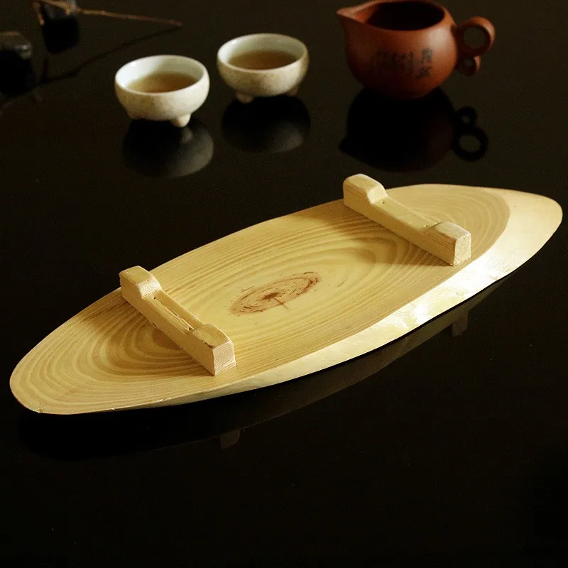 Unique Design Japanese Style sushi cutting board,Wood Sushi Tray Plate For Sale