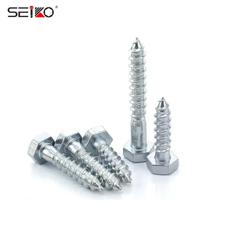 DIN571 Coach Screw Hex Head Wood Screws