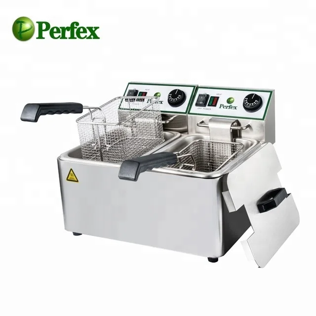 Electric Fryer chips fryer commercial using for chicken potato chips perfex EF-4L