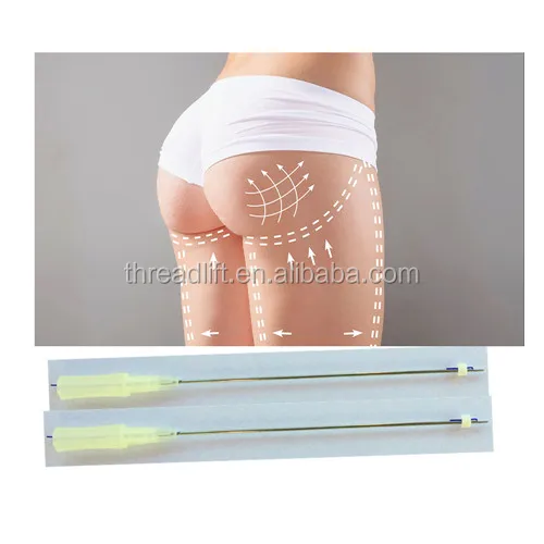 Лидер продаж 2022, игла cannula pdo pcl, подъем резьбы 4d 6d cog с зажимами