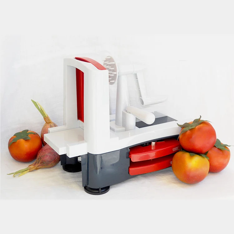Vegetable Spiralizer Triblade Slicers Shredders Spaghetti Pasta Maker
