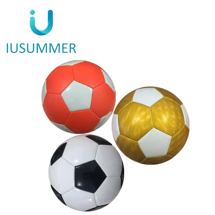 
China Factory Customize Soccer Ball Pvc Deflated Soccer Balls Wholesale 