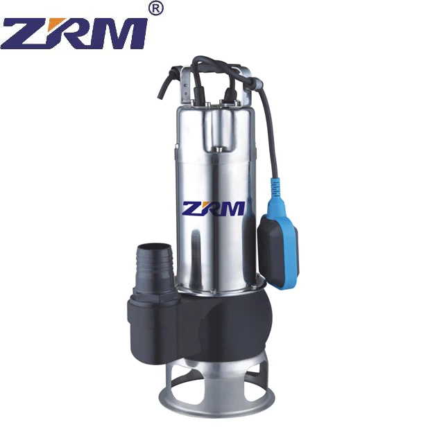 0.75Kw 220v/50hz Portable Submersible Centrifugal Sump Sewage Water Pumps
