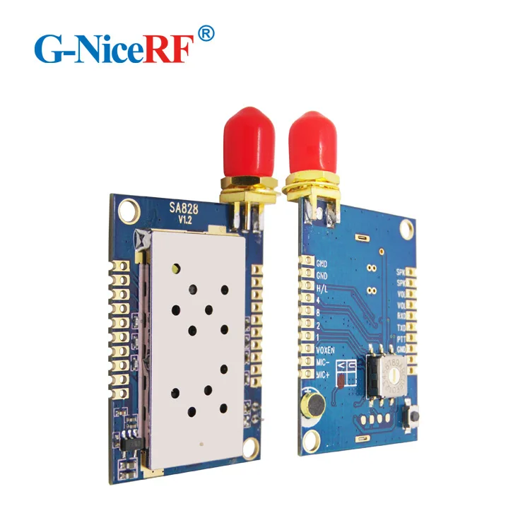 G-NiceRF Original factory! SA828 - 5km All-in-One UHF / VHF transceiver module high-integrated walkie talkie module