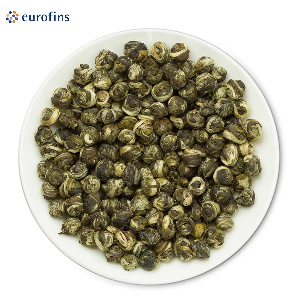 
Handmade Natural Flower Blooming Jasmine Blossoms Beads Scented Green Tea 