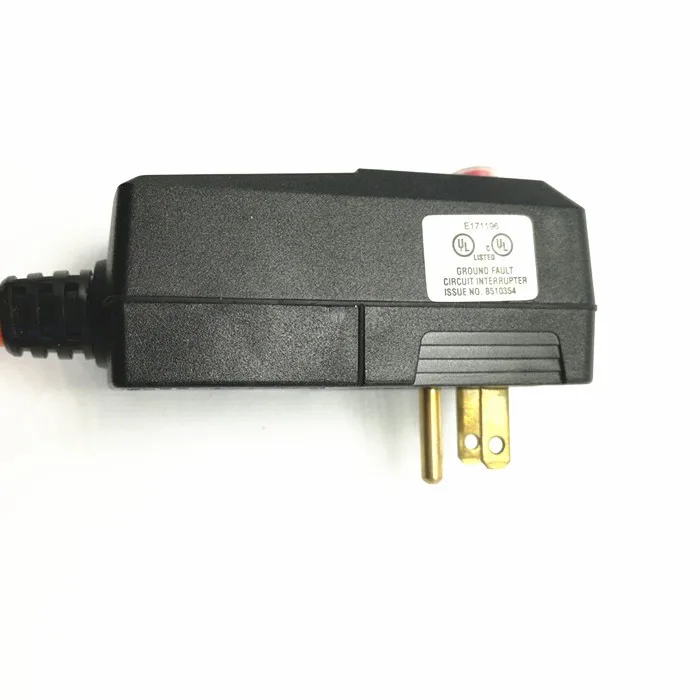 extension cord with GFCI Plug 3 outlet Tap with GFCI Plug Multi-Tap Cord Set with GFCI Plug