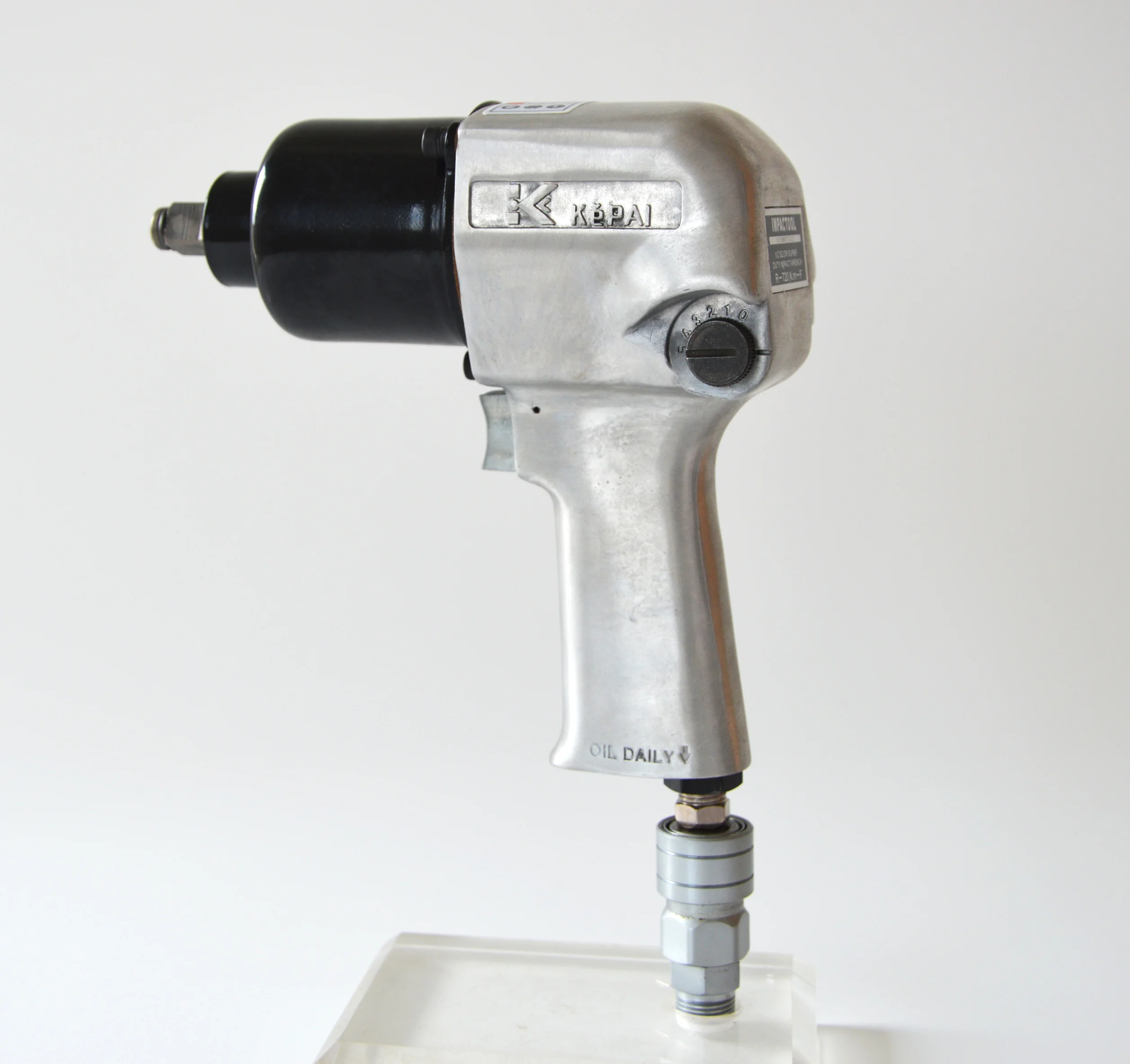 KR-1720  Logo engraving  Pneumatic impact wrench tools  Air Impact Wrench 1/2 inch Industrial Double hammer