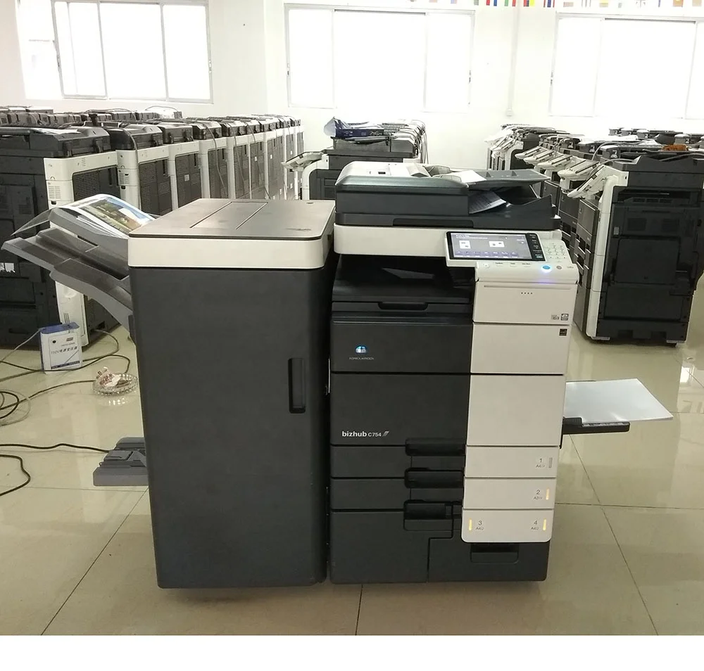  Подержанные Фотокопировальные машины konica minolta C654 C654e C754
