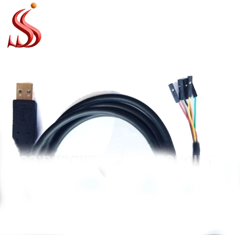 High Quality FT232 Brush USB To TTL Serial Cable Line Adapter downloader FTDI chip with CTS RTS