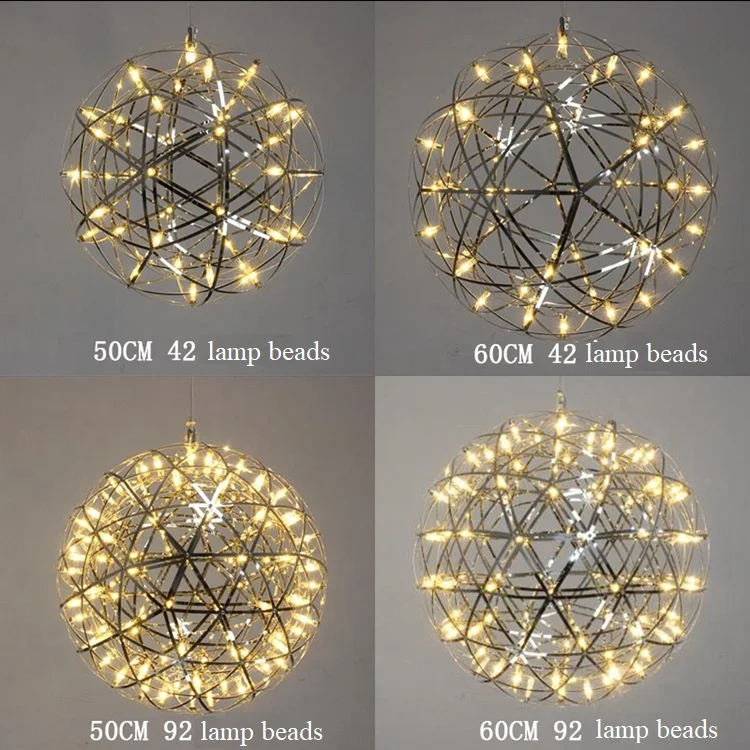 LED fire ball pendent lamp for event weddings Decoration