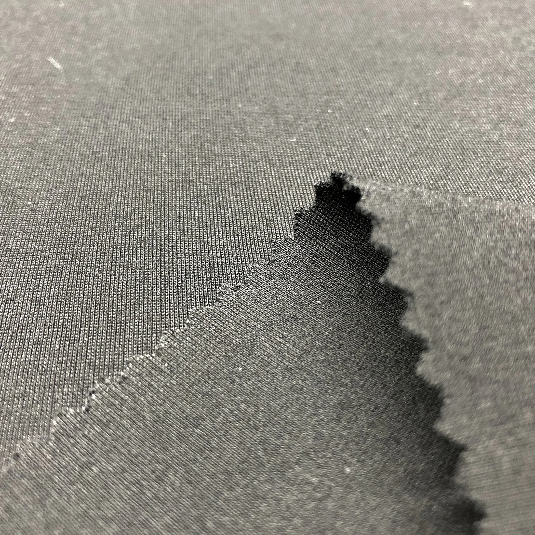 Best prices 66%Rayon 30%Nylon 6%Spandex 360 gsm soft hand feeling  knitted ponte de roma knits for pants Leisure Wear fabrics