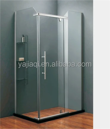 Square Frameless Sliding Economic Shower Doors Bath Shower Cabin