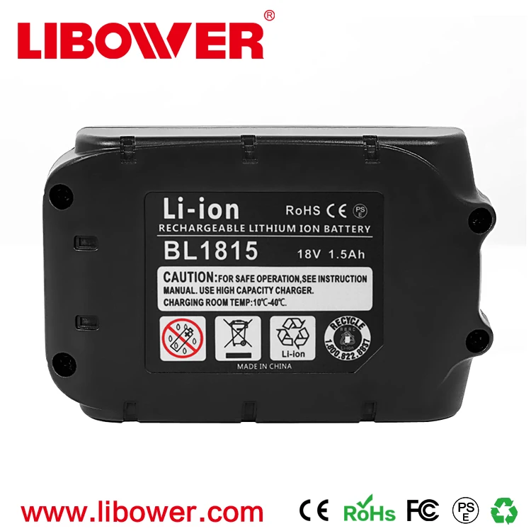 18V 3Ah battery for BL1815 BL1830 BL1845 BTD Series BTD140
