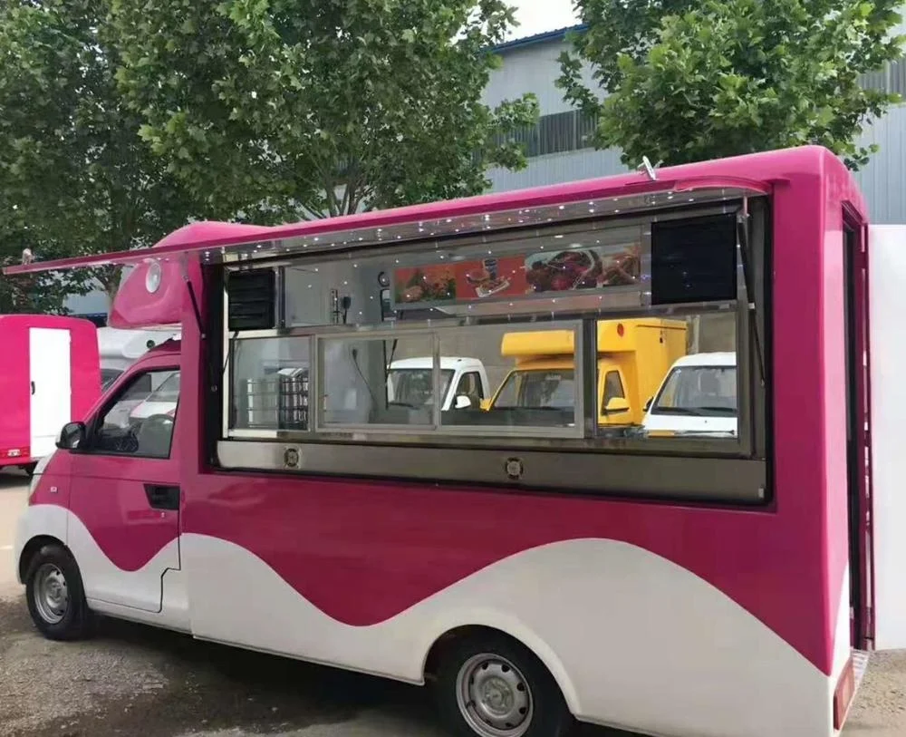 New arrival mobile gasoline food truck