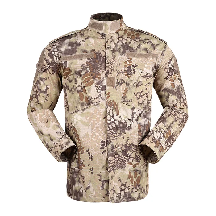 Industry Camouflage Hunting Clothing Breathable Polyester Ripstop Material Printed Technics Made in China
