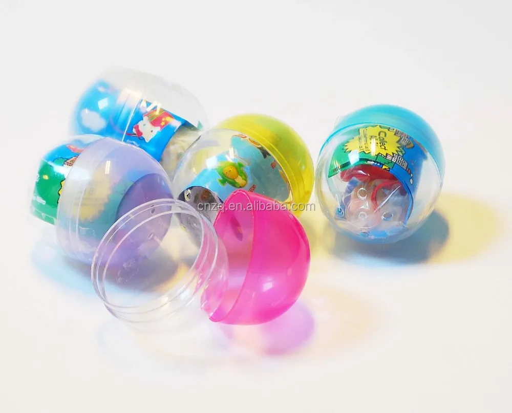 
Colourful Japanese Plastic Gashapon Capsule Toys for Vending Machine 