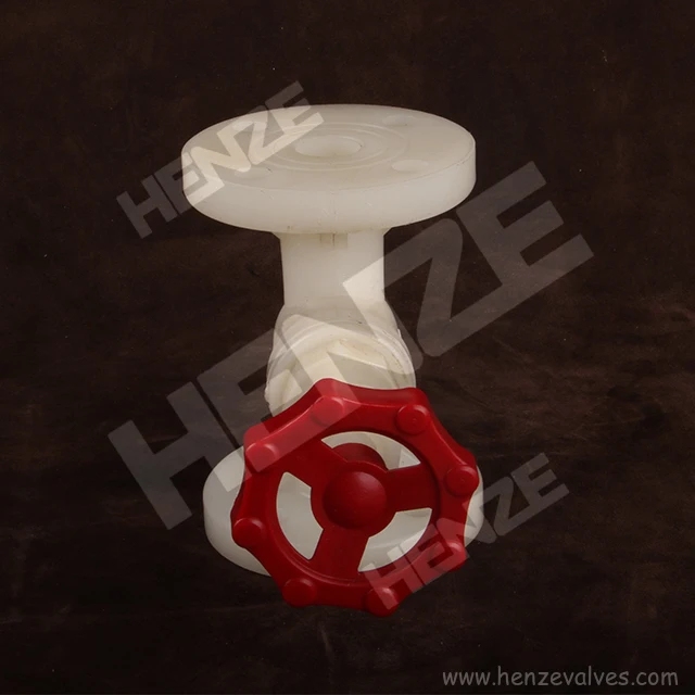 UPVC, CPVC, PPH, PVDF, FRPP Plastic Flanged Globe Valve FF