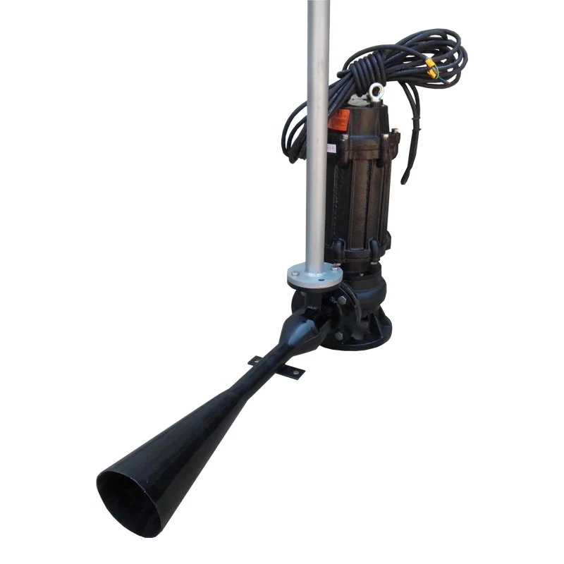 Submersible venturi jet aerator for water treatment