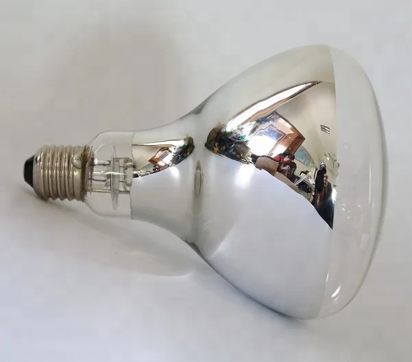 infrared bulb  heating Reflector bulb Reflector light heat bulb 150W 250W 300W E27 B22 6500K R125 2000H Farm chicken room