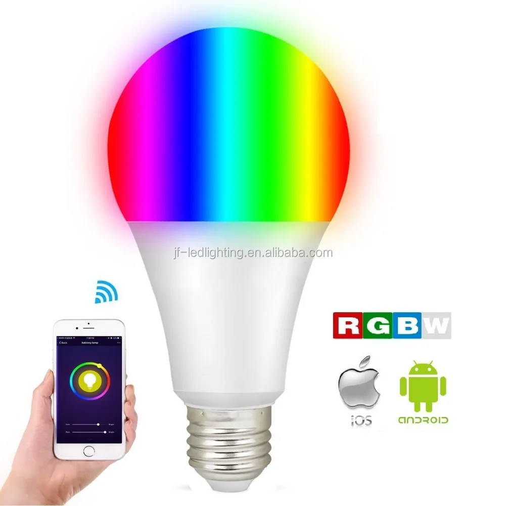 Amazon wholesale 12w smart led light&smart lamp,WIFI control LED bulb