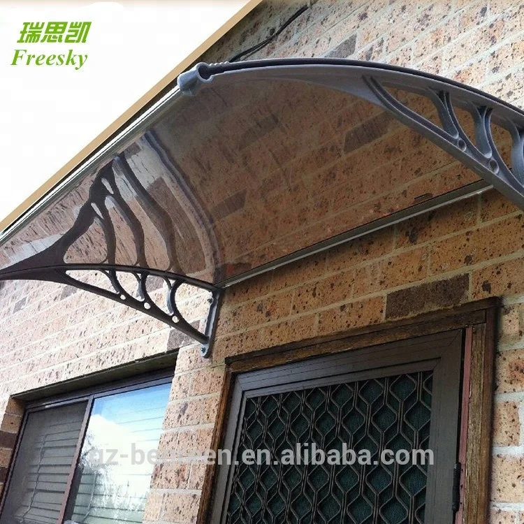 
Guangzhou BEGREEN 100x600mm clear plastic awning, front door entrance canopy, window cover 