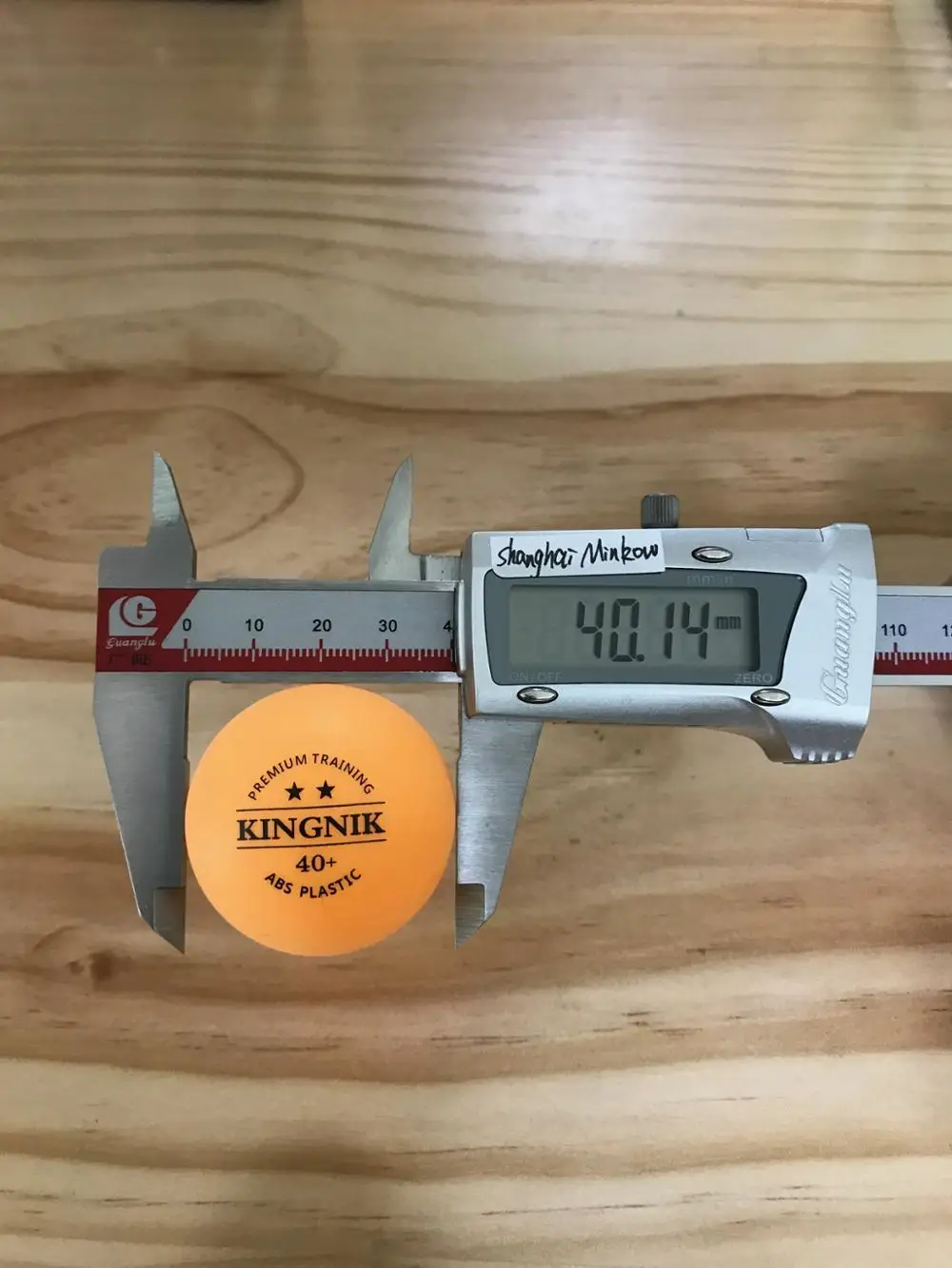 
KINGNIK 2 Star orange 40+ Premium Training plastic table tennis ball (60 balls per bottle) 