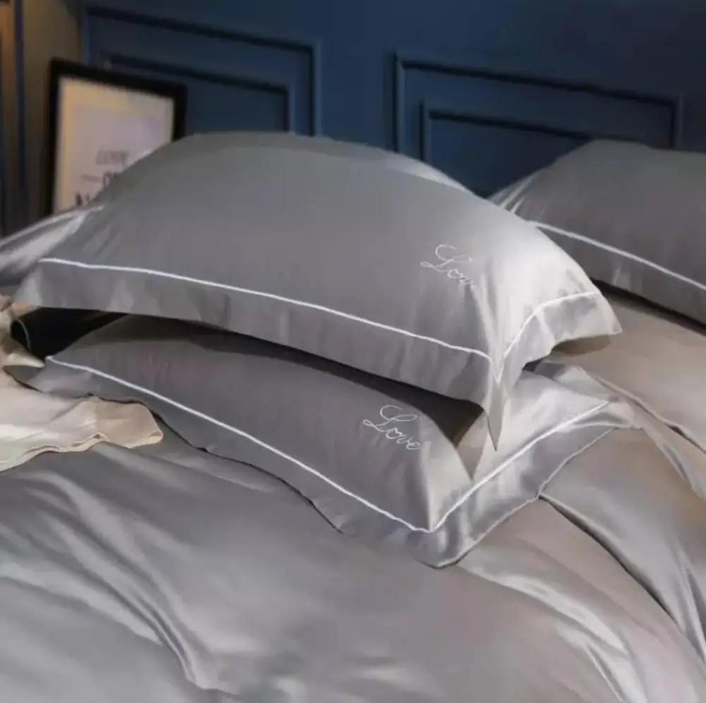 chinese manufacture down quilt silk duvet cover