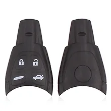 New Blank Remote Key Shell Case with LOGO For SAAB 9-3 9-5 93 95 2009 4 Buttons DKT0187 free shipping
