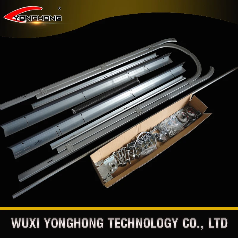 Finished insulated automatic sectional garage chinese security doors