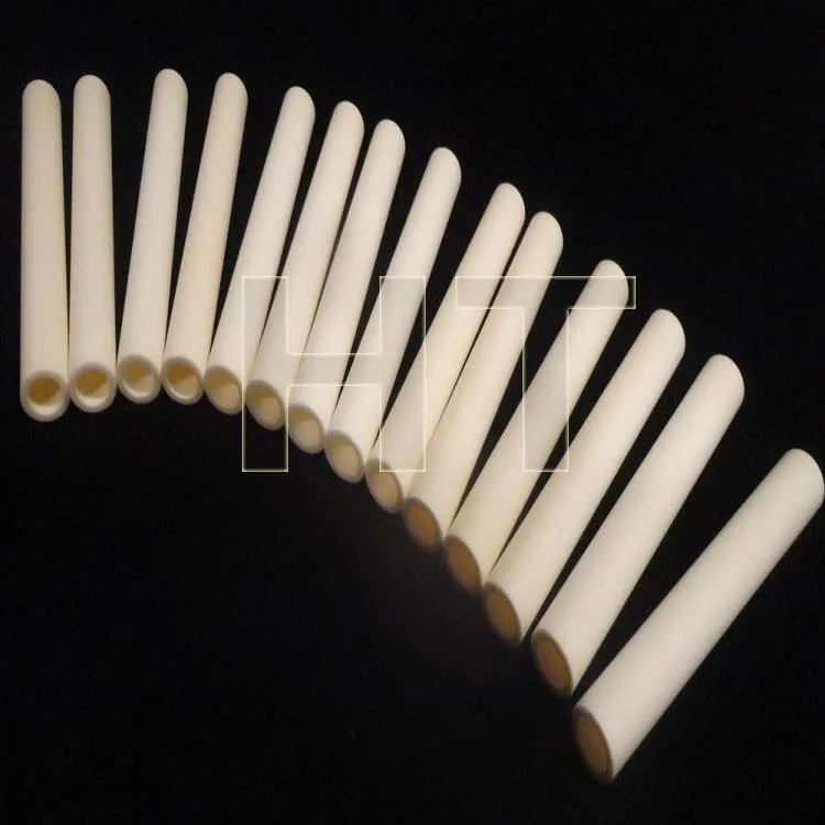 HT 1650C high purity 99.7% alumina ceramic tube Al2O3 tube