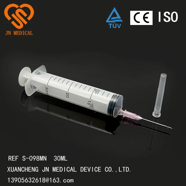 
Disposable syringe with needle luer slip/luer lock 1ml 