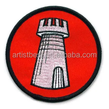 Индивидуальные Бейсбольные вышитые значки из саржевой ткани