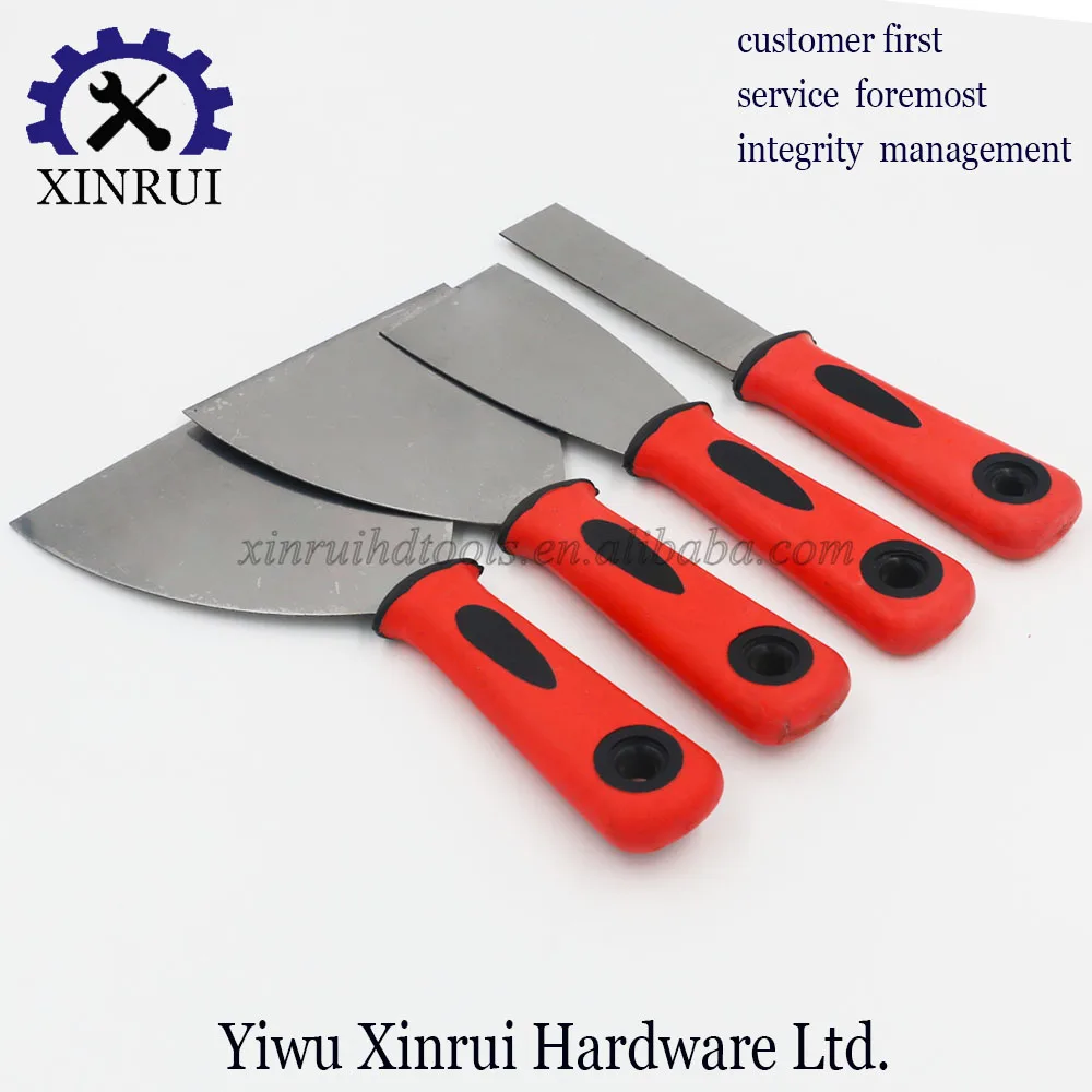 wholesale new style rubber handle putty knife