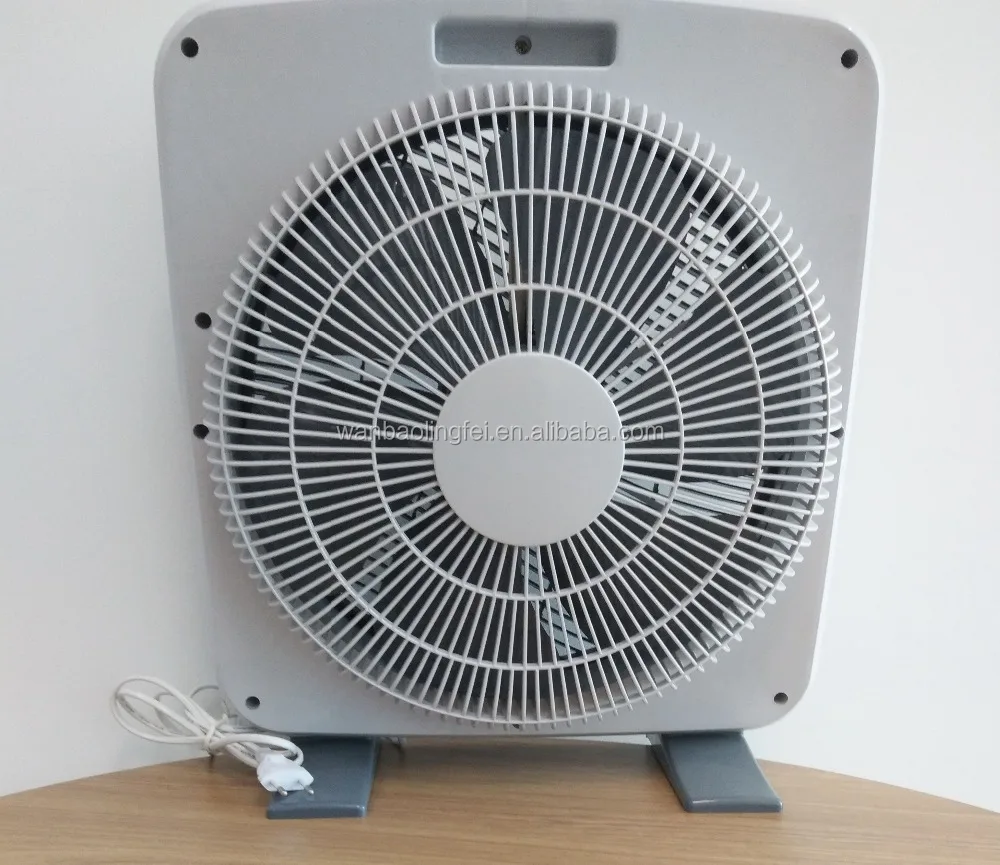 Household electric Wholesale portable 12 inch square box fan used in room