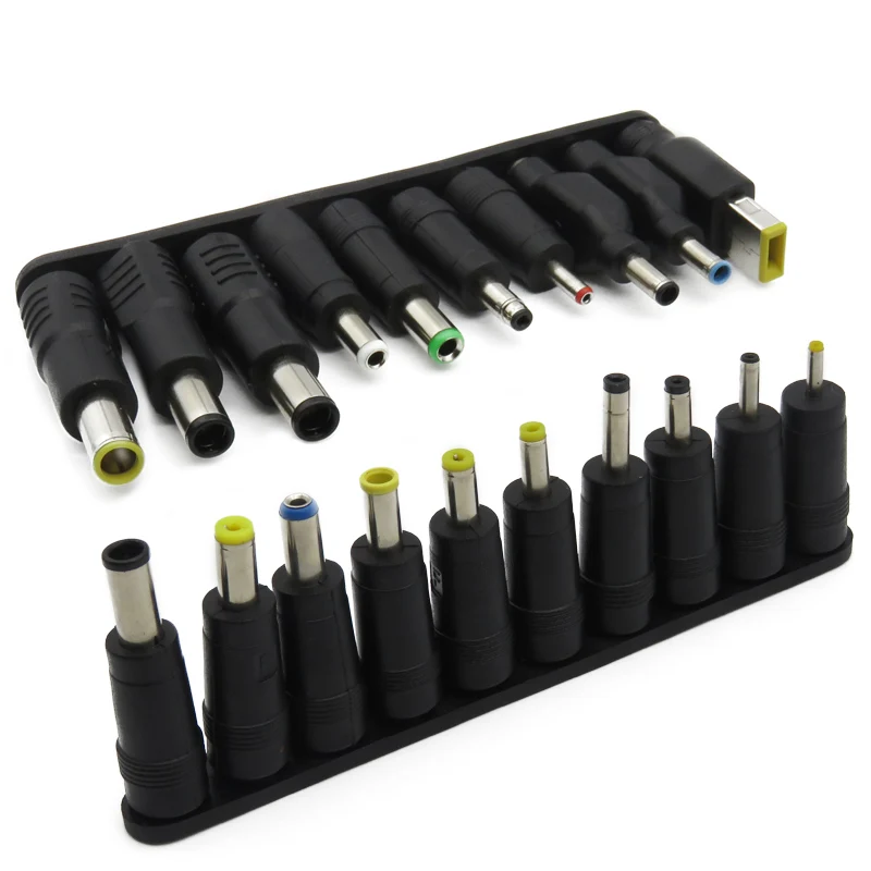  150 см черный штекер-штекер 18 5 в-20 в USB PD Тип C к DC 5*2 мм Мульти 20 наконечников постоянного тока адаптер для ноутбука кабель питания