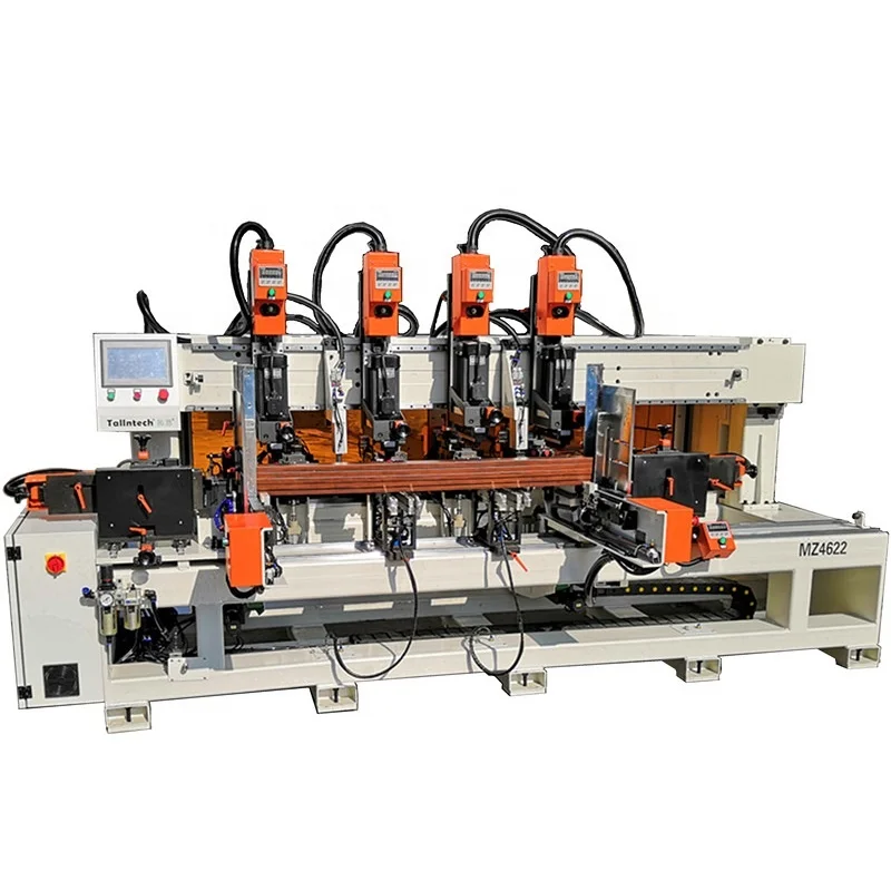 
high speed four sides automatic multi drilling machine for wood bed 