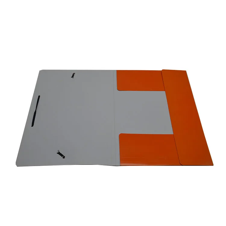 2018 popular new style paper file folder filing products elastic string file folder