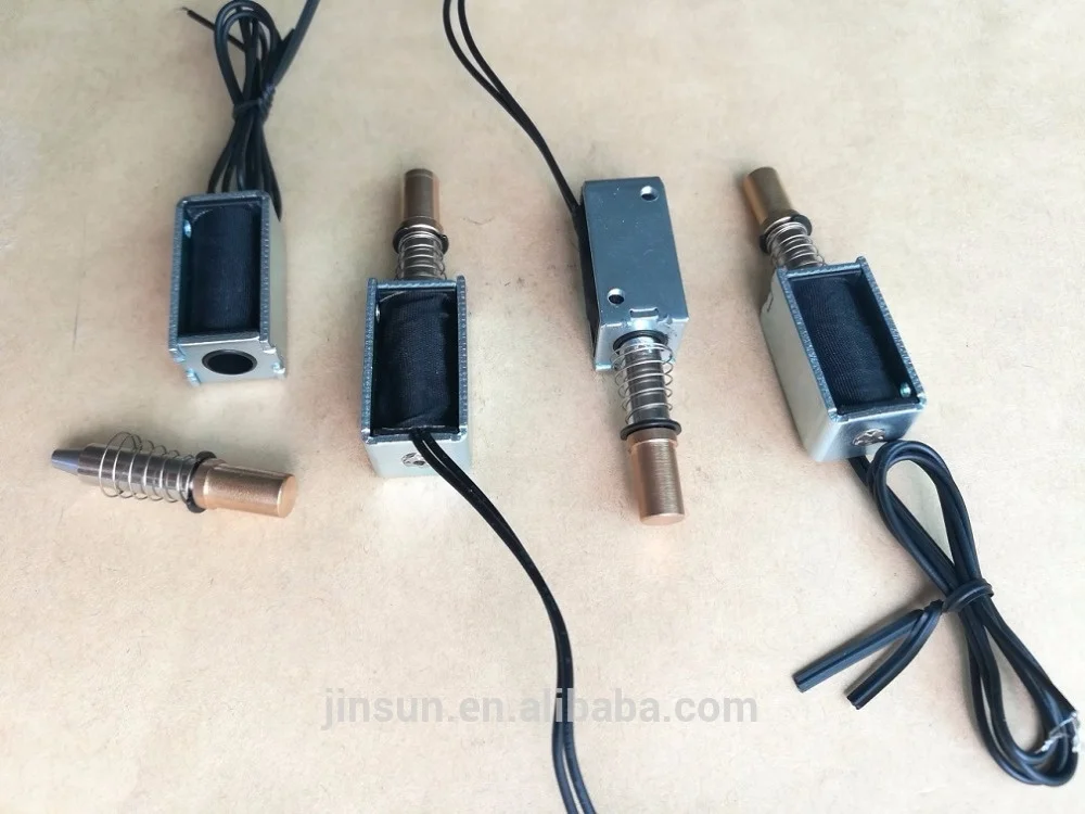 
JSO-0730 12V or 24V DC cabinet lock dc open frame solenoid lock 