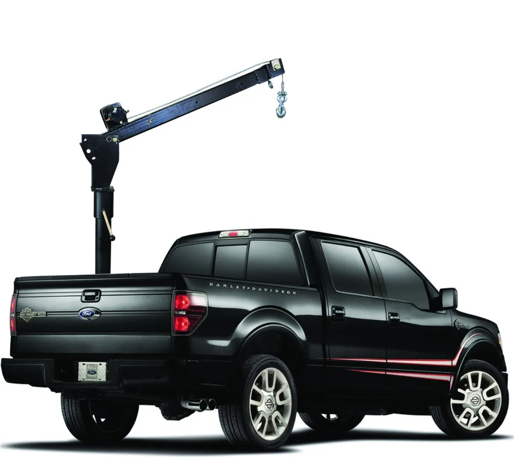 360 Degree 12V Engine Electric Hoist Winch Crane