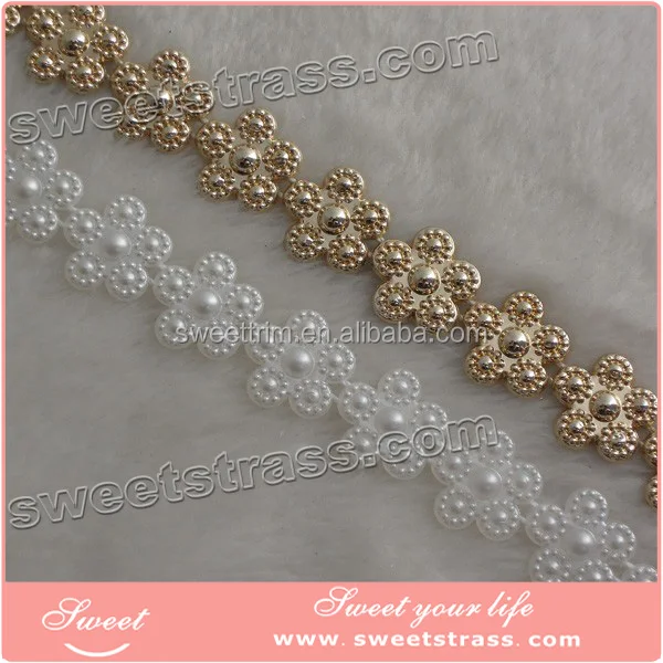 Plastic crystal rhinestone banding ribbon wholesale 500+ designs