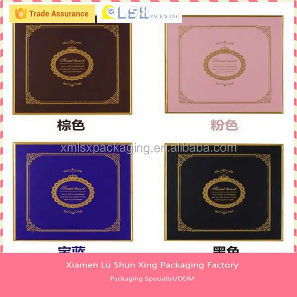 Small new design paper chocolate box for wedding