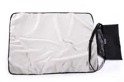 Collapsible Sherpa Pet Mats for Dogs with storage bag