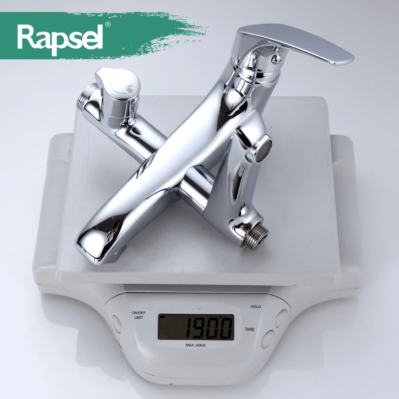 New Style Bathroom Chrome Brass Wall Mounted Rainfall Faucet Shower Set