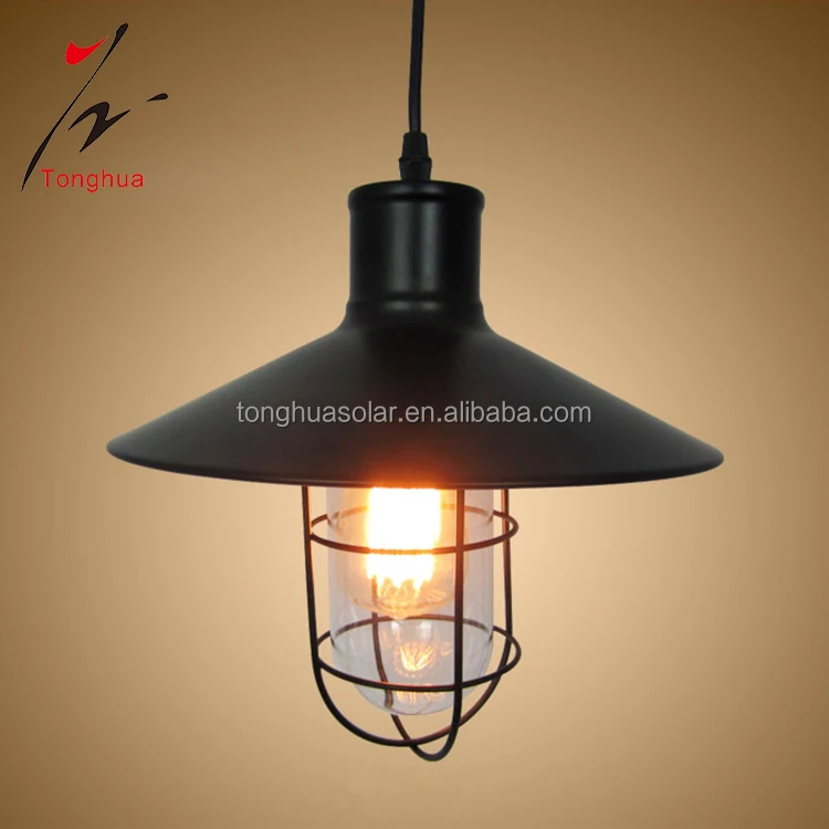 Vintage EDISON LAMPS wholesale Bird cage circular led pendant lamp