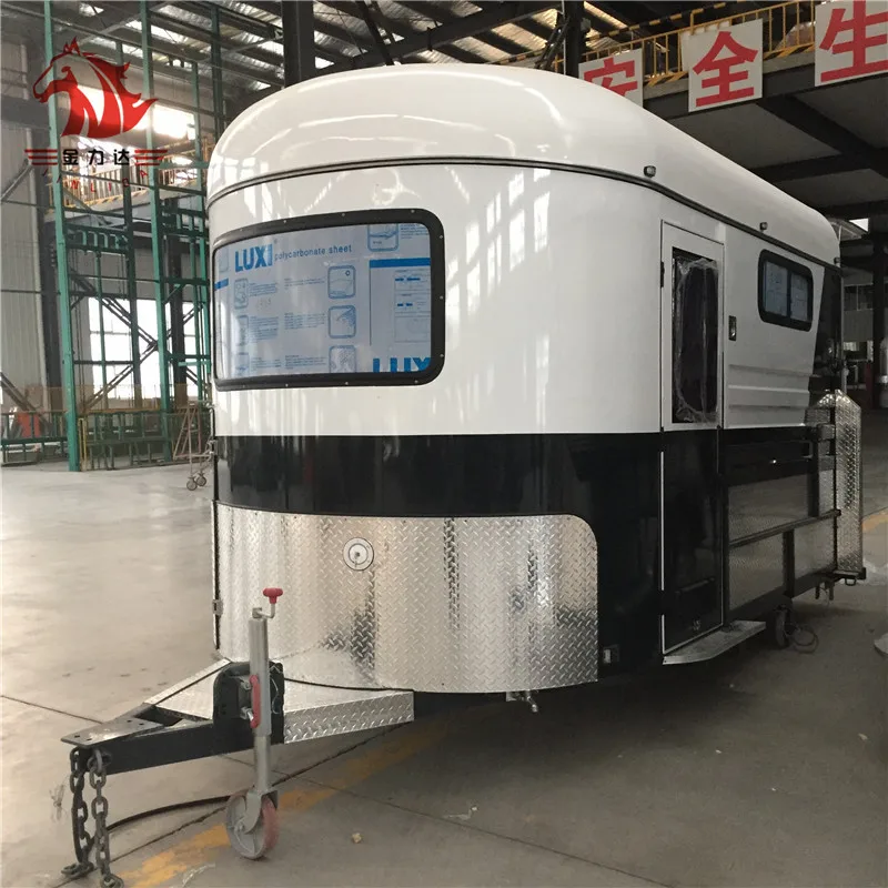 
2HSL-D chinese imported australian standards 2 horse trailer 