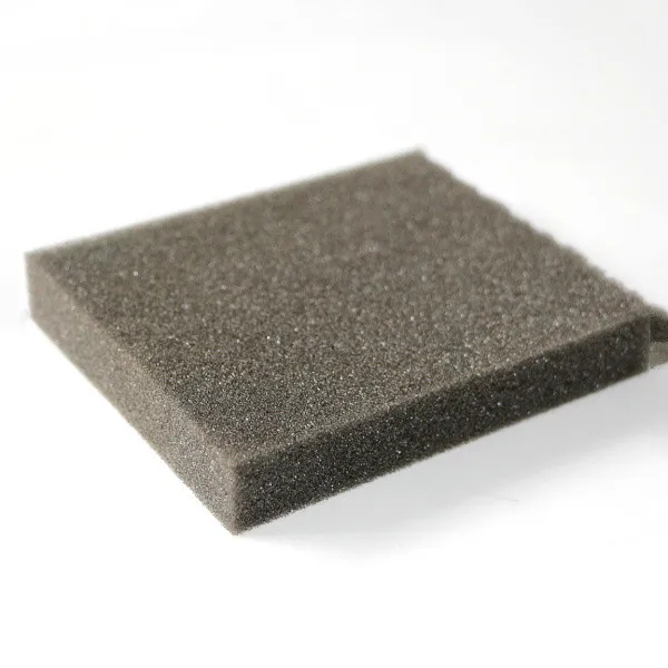 High density charcoal color die cut polyurethane sponge pu foam sheet