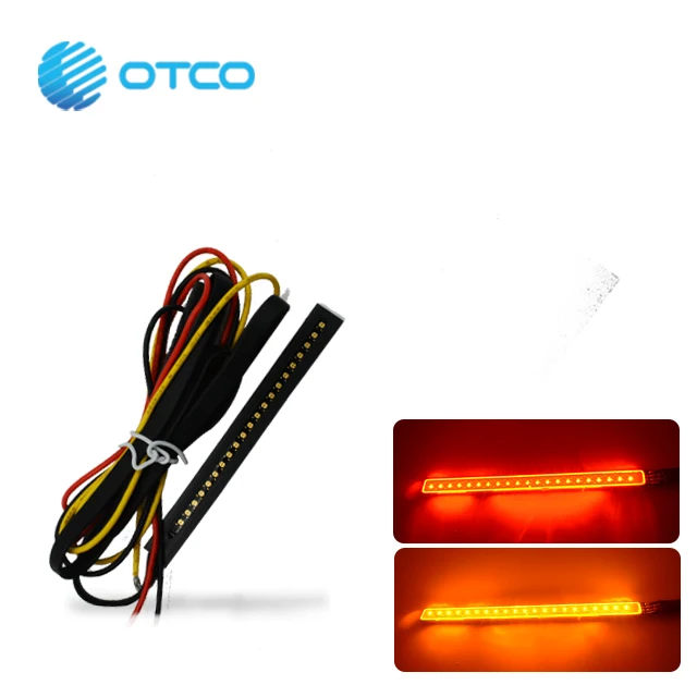 Multicolor Red Amber Blue Green Tail Light Plasma Rods Tail Light Motorcycle Custom