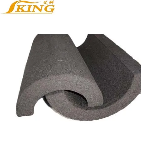 Low price of foam glass tube/pipe section